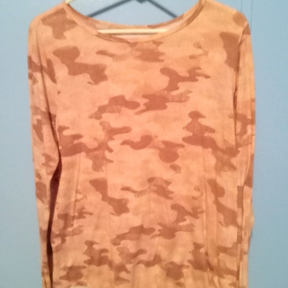 Long sleeve tshirt pink camo - Picture 1 of 1